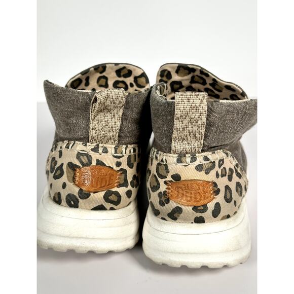 Hey Dude Women’s Slip-On Loafers Size 8 Gray Lightweight Flex & Fold - Picture 9 of 10